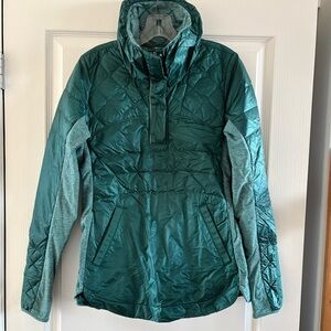 Lululemon Athletica Teal Puffer Jacket